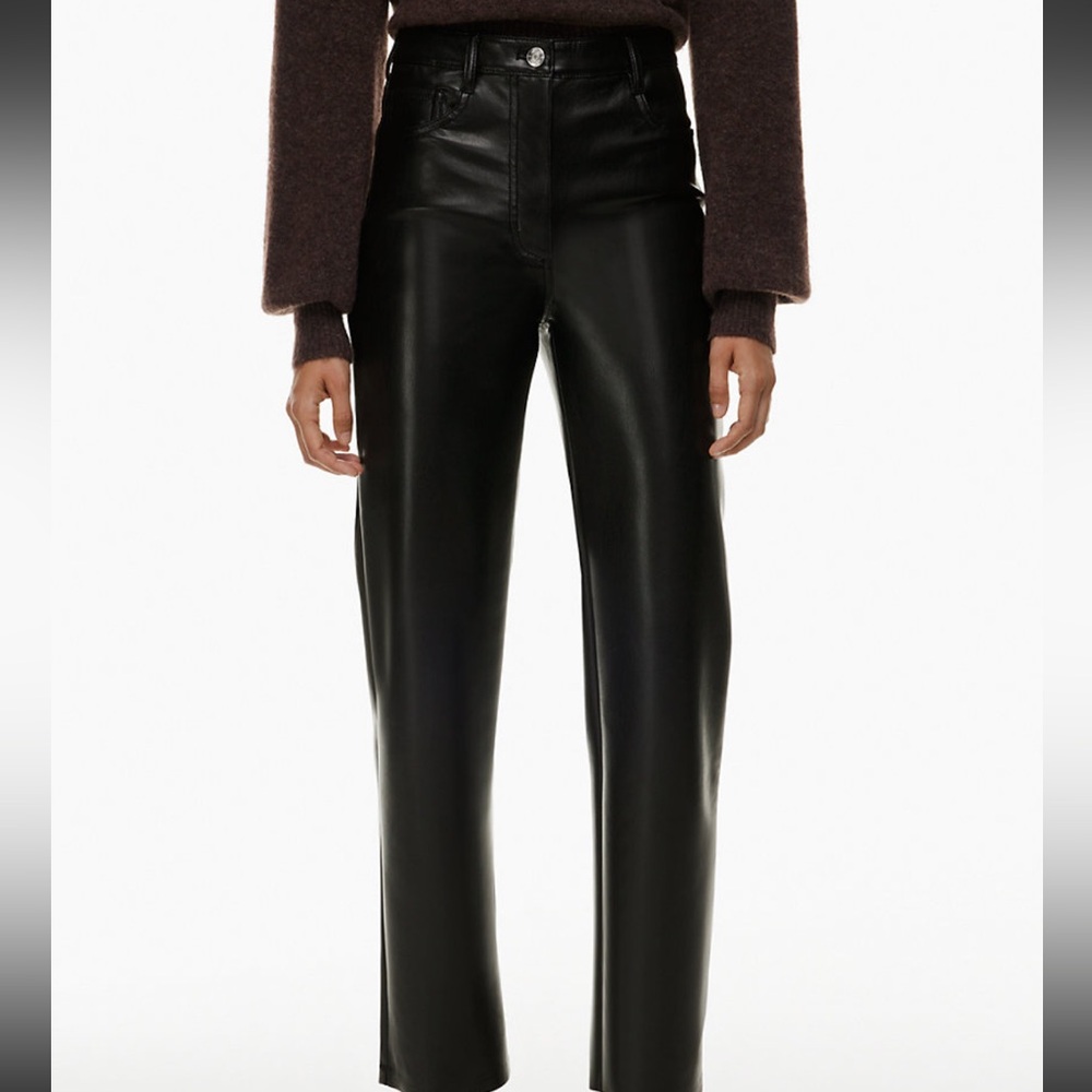 Aritizia - The Melina™ High-waisted Vegan Leather Pants